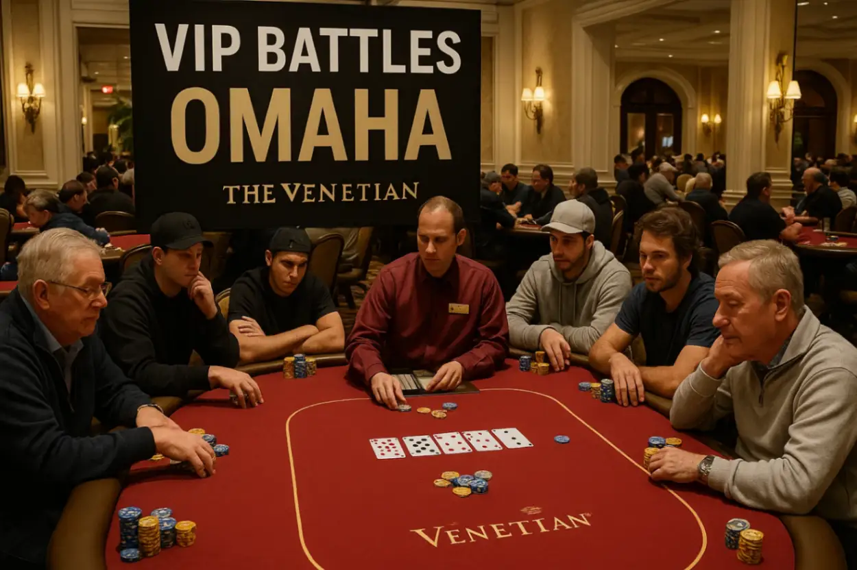 Формат VIP-турниров по Omaha в Venetian Macau
