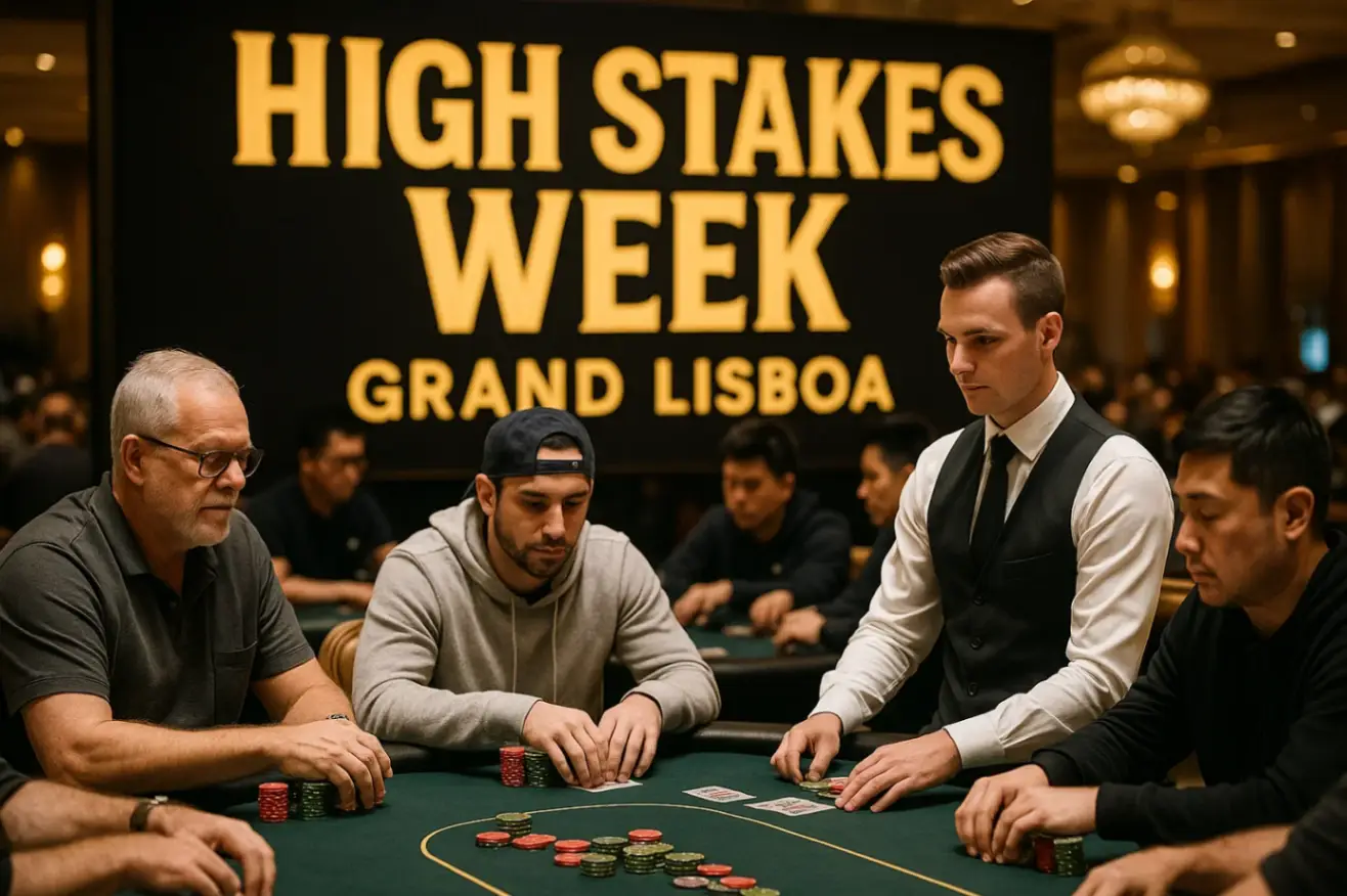 High Stakes Week в Grand Lisboa — кэш-игры и турнирные сессии для профессионалов
