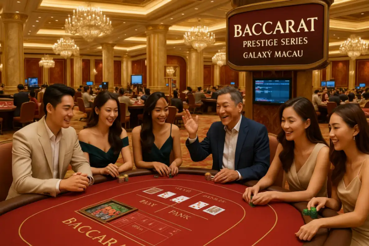 Baccarat Prestige Series в Galaxy Macau: правила, расписание и доступ